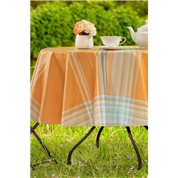 Farrant Pvc Masa Örtüsü - Sarı - 140 cm