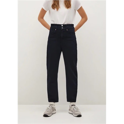 Jeans baggy cintura elástica -  Mujer | MANGO OUTLET España Размер 36