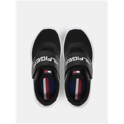 KIDS' BLACK STRAP RUNNER