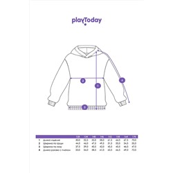 Худи PLAYTODAY, 1073620