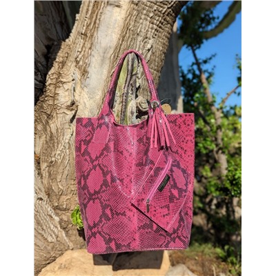 PELLE - Shopper PITON FUXIA АКЦИЯ