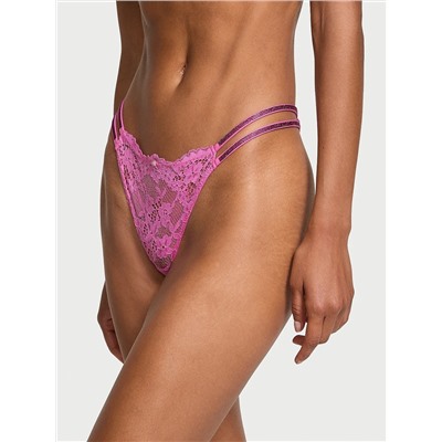 Twinkle Strap Lace Brazilian Panty
