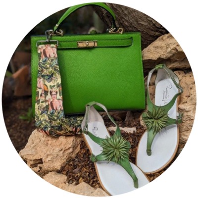 ZAPATOS 2726TG MANZANA+Ab.Zapatos PELLE Birkin/2 (720) CB Pistacho АКЦИЯ