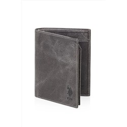 U.S. Polo Assn. U.S. POLO ASSN. PLCUZ23781 Crazy Gri Erkek Cüzdan PLCUZ2378012345