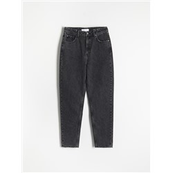 Fit Mom Jeans Im Used-Look