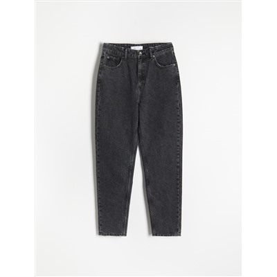 Fit Mom Jeans Im Used-Look