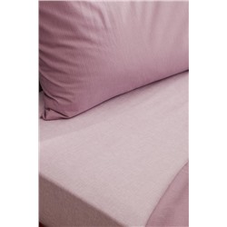 Cher King Size Pamuklu Baskılı Nevresim Takımı - Açık Mürdüm