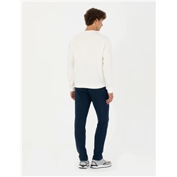 Lacivert Slim Fit Eşofman Altı