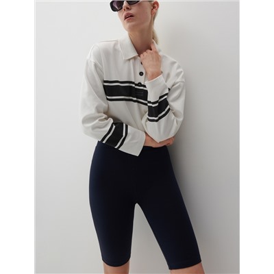 Bikeshorts mit hohem Baumwollanteil