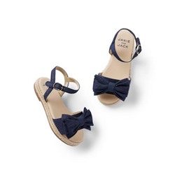 CHAMBRAY BOW ESPADRILLE