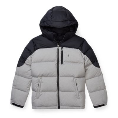 BOYS 8-20 Quilted Ripstop Down Jacket