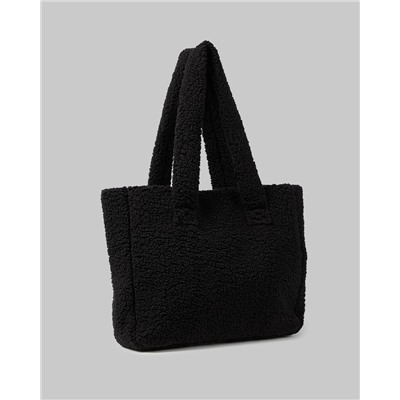 COZY SHERPA TOTE BAG