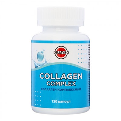 DR. MYBO Collagen complex Коллаген говяжий + Витамин С 120кап