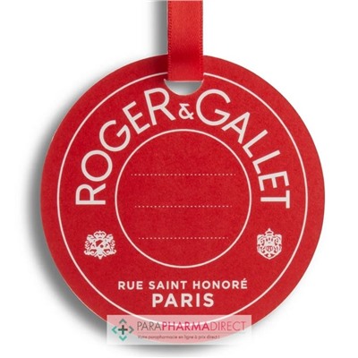 Roger & Gallet - Coffret Noël Bienfaisant Gingembre Rouge (Eau Parfumée 30ml + Savon 100g + Lait Corps 50ml + Crème Mains 30ml)