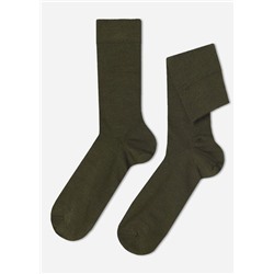 Kurze Herrensocken mit Wolle und Baumwolle