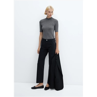 Jeans cargo bolsillos