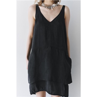 ZW COLLECTION SHORT STRAPPY DRESS