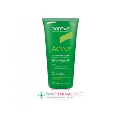 Noreva Actipur - Coffret Rituel Anti-Imperfections - BB Crème Dorée 30ml + Gel Dermo-Nettoyant 100ml OFFERT