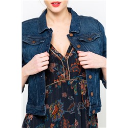 Chaqueta vaquera Azul oscuro