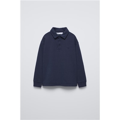 FADED-EFFECT POLO SHIRT