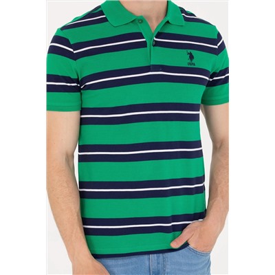 Erkek Yeşil Polo Yaka Tişört