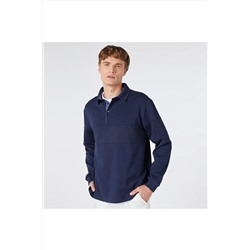 Nautica ERKEK LACİVERT CLASSIC FIT UZUN KOLLU POLO K37504T