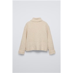 SOFT-TOUCH RIBBED SWEATER