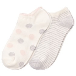 2 Paar Damen Sneaker-Socken im Set
