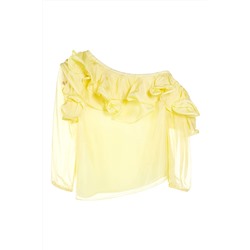 Top Amarillo claro