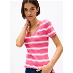 V-Neck Stripe Favorite T-Shirt