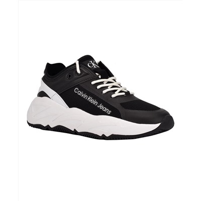 Calvin Klein Jeans Women's Geila Logo Lace-Up Sneakers