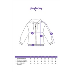 Толстовка PLAYTODAY, 1121331