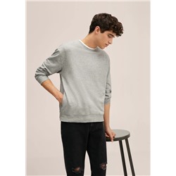 Sudadera básica algodón -  Niño | MANGO OUTLET España
