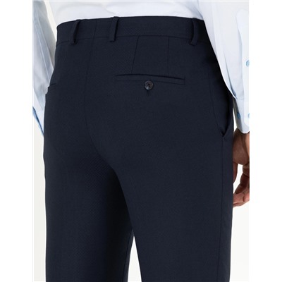 Lacivert Slim Fit Kumaş Pantolon