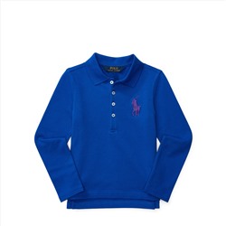 BIG PONY STRETCH MESH POLO