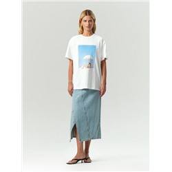 Футболка из хлопка, B3217/plage