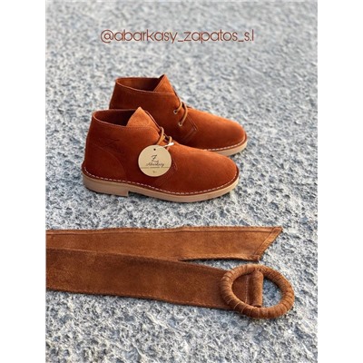 AB.Z. SAFARY RUST+Ab.Zapatos Pelle cinturon seraje (160) АКЦИЯ