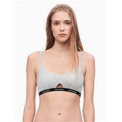 LOGO STRETCH CUT-OUT BRALETTE