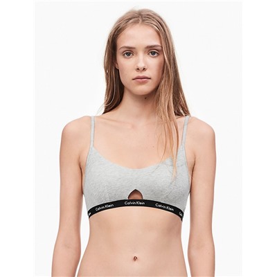 LOGO STRETCH CUT-OUT BRALETTE
