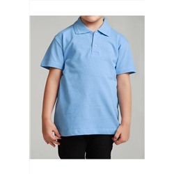 NOBLE STORE Çocuk Polo Yaka Kısa Kol Okul Tshirt POLOYAKA10