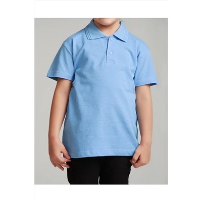 NOBLE STORE Çocuk Polo Yaka Kısa Kol Okul Tshirt POLOYAKA10