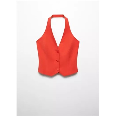 Chaleco traje botones