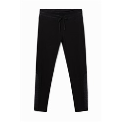 Legging largo con cordón