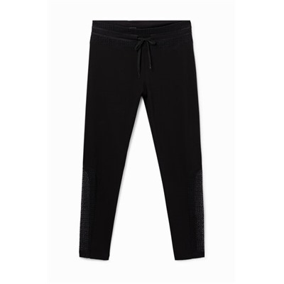Legging largo con cordón