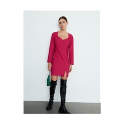 Kleid mit hohem Viskoseanteil