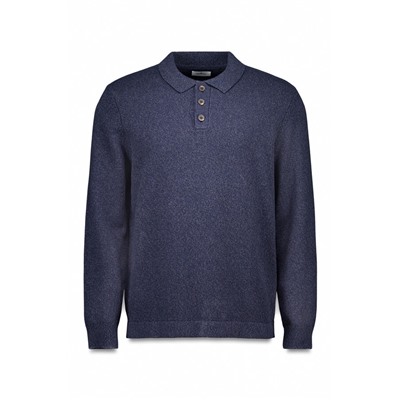 Jersey cuello polo botones