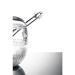 Abeille Kaşıklı Cam Bal Kavanozu - Şeffaf - 240 ml