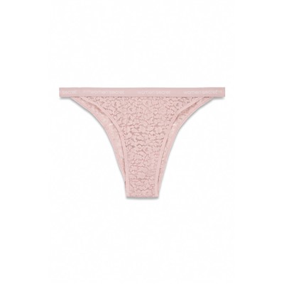 Braga brasileña animal print rosa