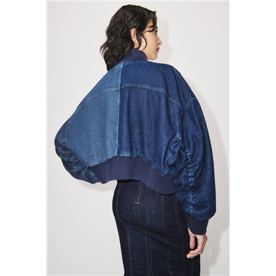 ZW BOMBER DENIM CONTRASTE