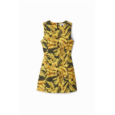 Vestido estampado mimosas